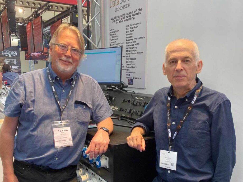 Iain Roche PLASA Show 2023: Data Strategy features QC-Check - LSi Online