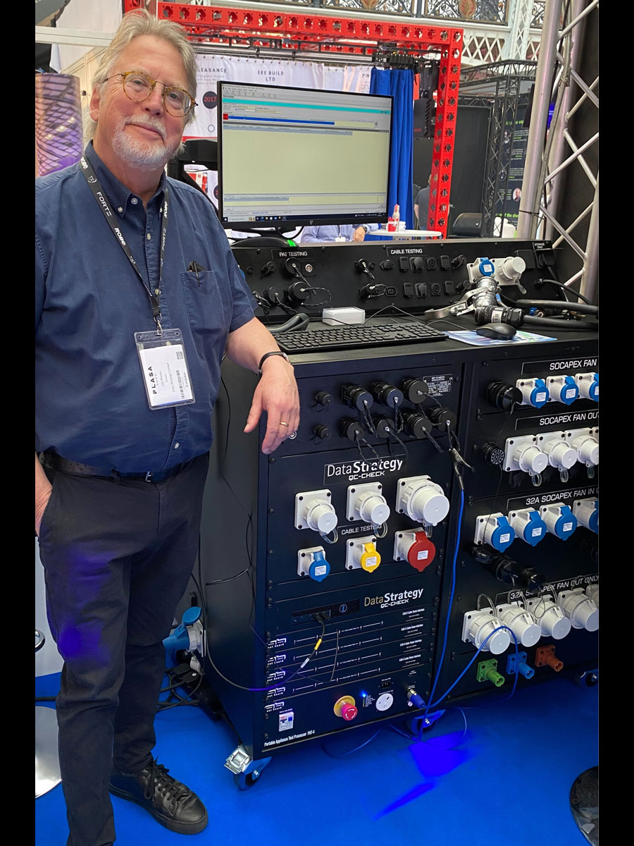 Iain Roche PLASA Show 2024: Data Strategy highlights QC-Check - LSi Online