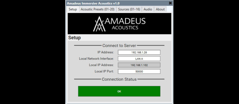 ISE 2025: Amadeus Acoustics demos Q-SYS plugin - LSi Online