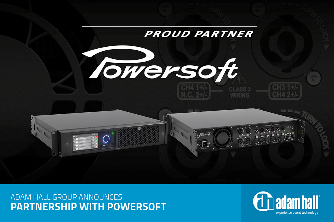 Adam Hall and Powersoft strike partnership - LSi Online