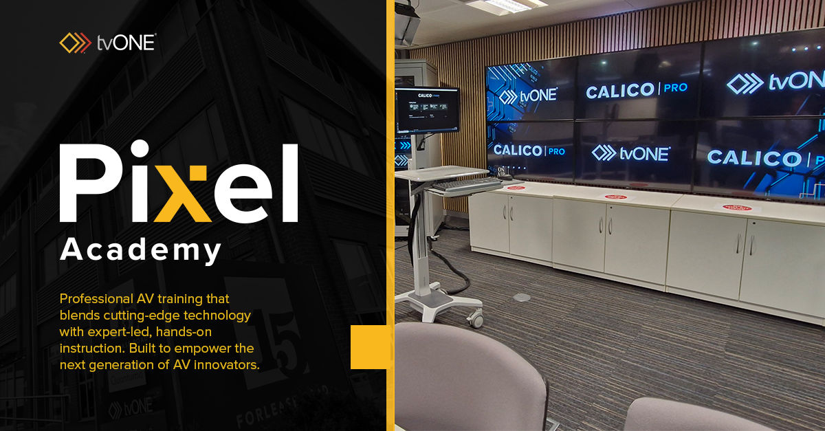 tvONE launches Pixel Academy - LSi Online