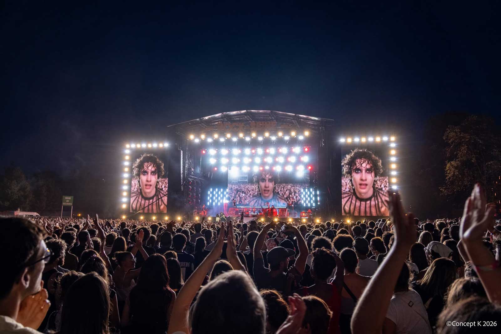 Concept K calls on Chauvet at Rock En Seine