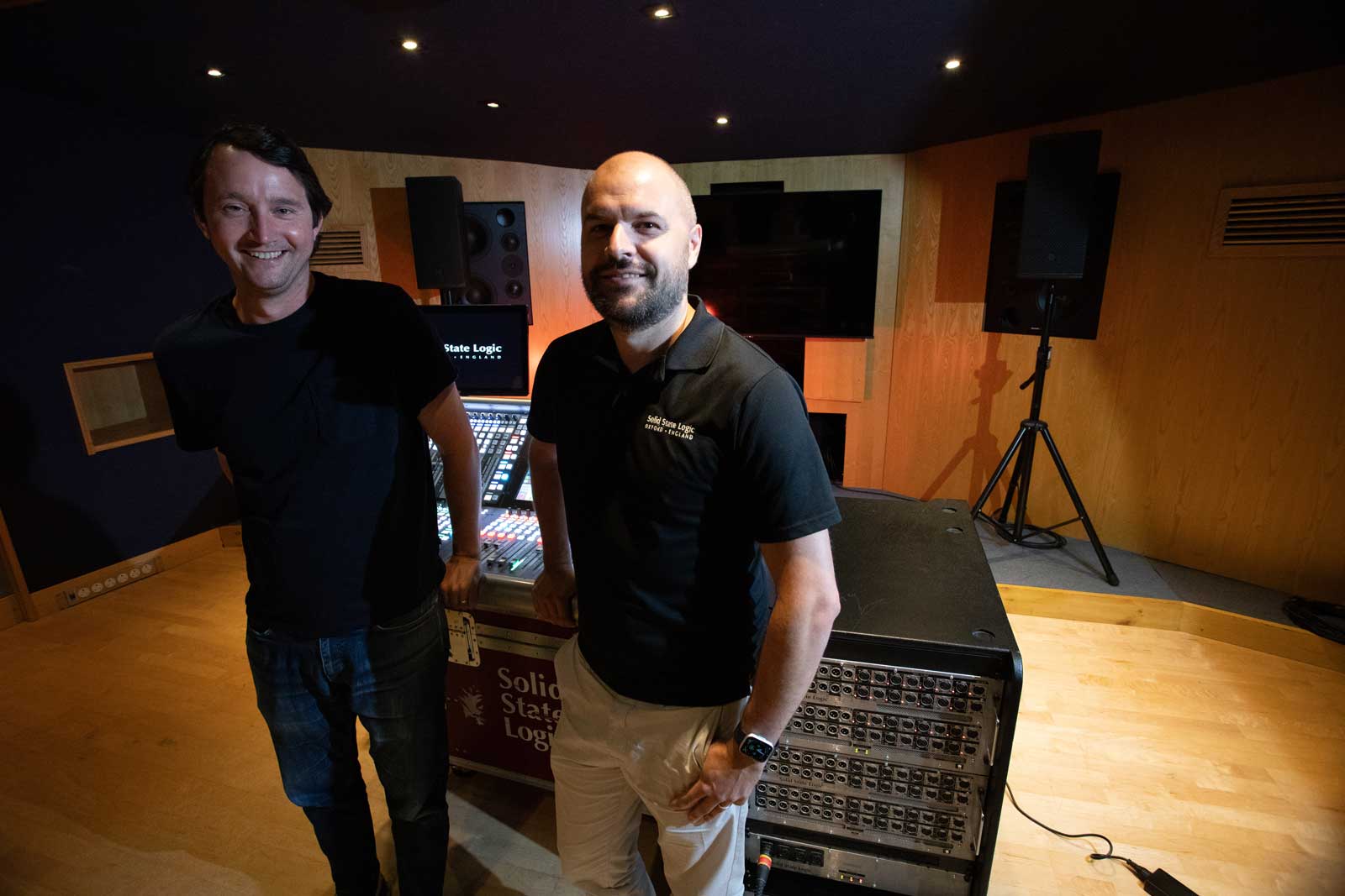 EM Acoustics completes live experience for SSL demo space