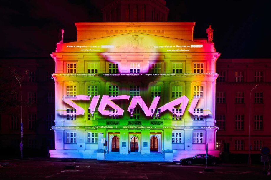 Panasonic Projector Control Panasonic brings new technology to Prague’s Signal Festival - LSi Online